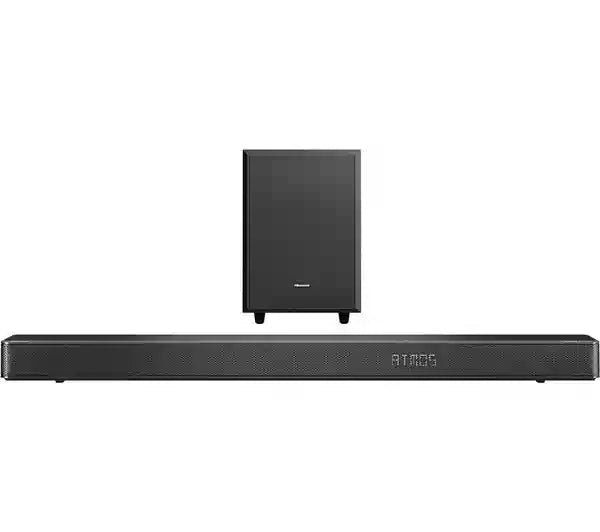 Hisense AX3120G 3.1.2Ch Dolby Atmos Soundbar & Wireless Subwoofer - Black | Atlantic Electrics - 40626439094495 