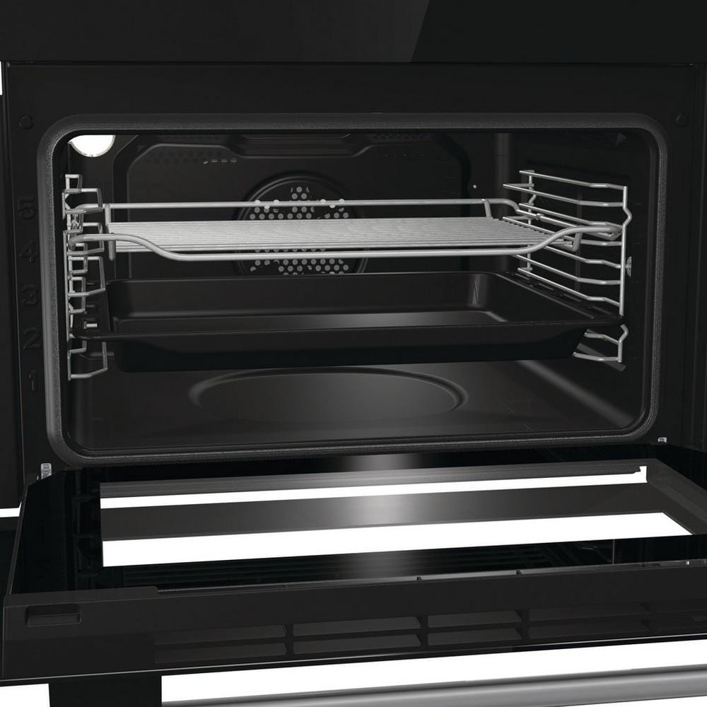 Hisense BID75211XUK 54 Litre Built Under Electric Double Oven, 59.5cm Wide - Stainless Steel | Atlantic Electrics - 39477897035999 