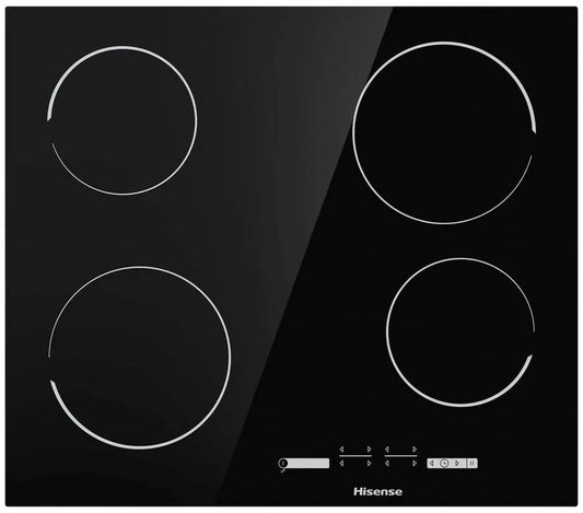 Hisense E6431C 59.5cm Ceramic Hob - Black | Atlantic Electrics