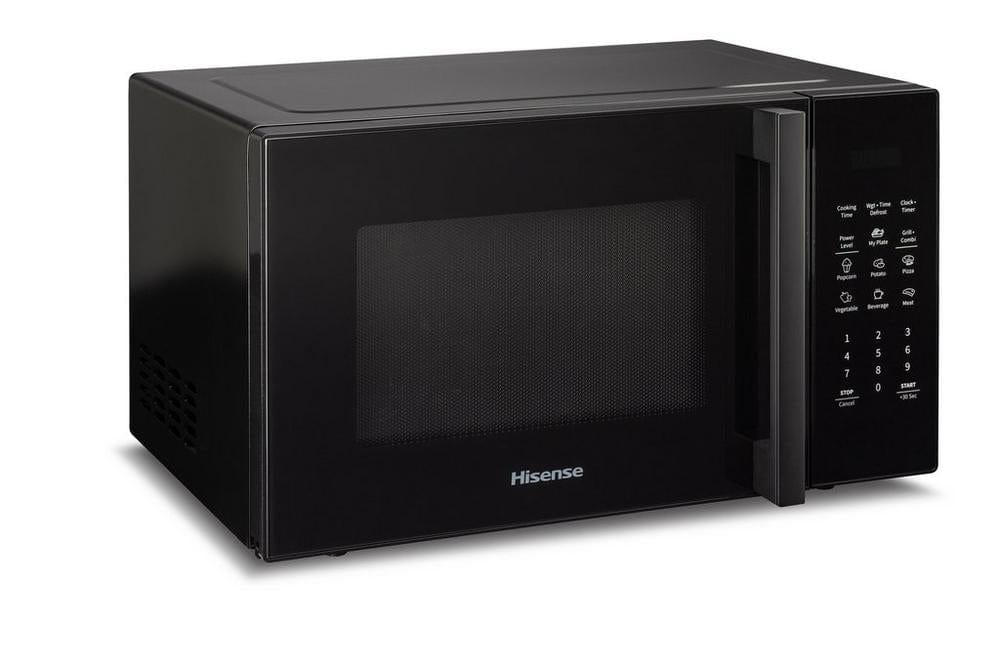 Hisense H28MOBS8HGUK 900W 28L Freestanding Microwave with Grill Black | Atlantic Electrics