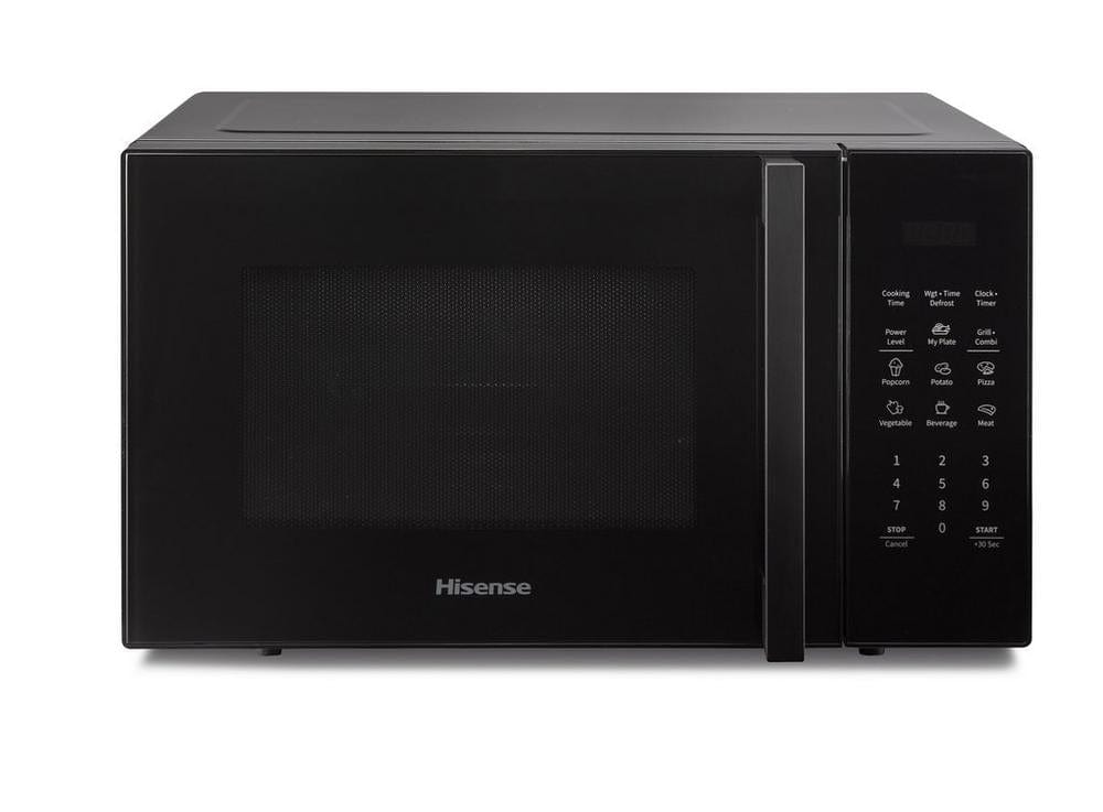 Hisense H28MOBS8HGUK 900W 28L Freestanding Microwave with Grill Black | Atlantic Electrics - 39477897887967 