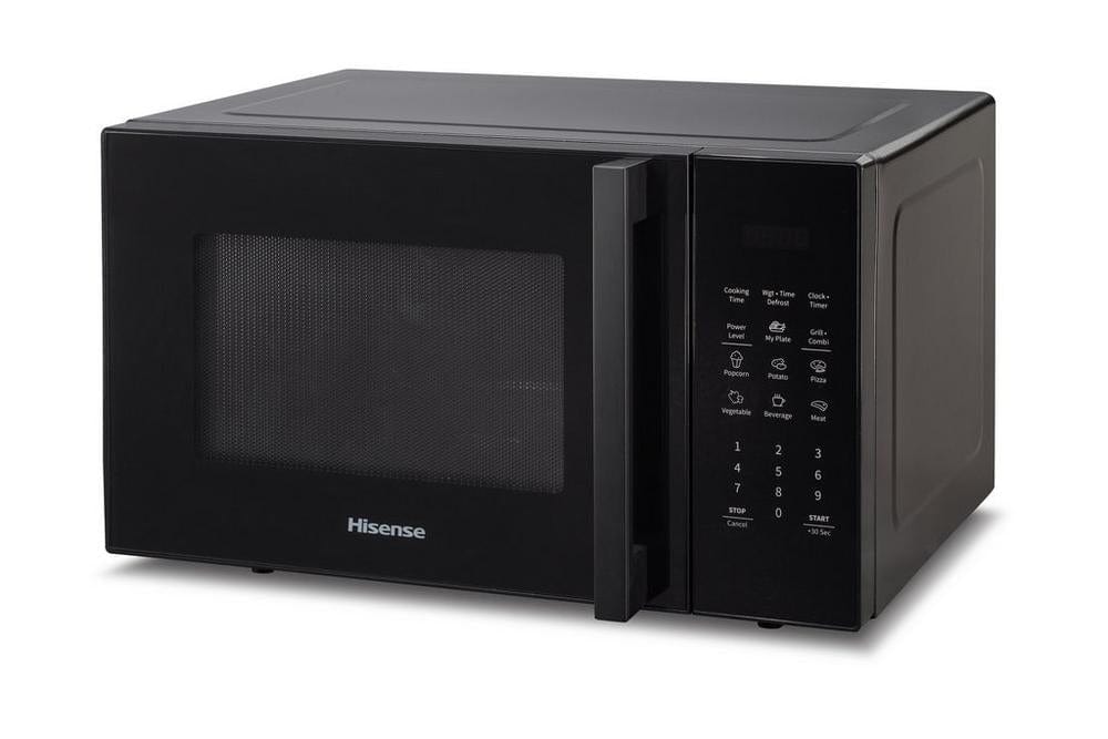 Hisense H28MOBS8HGUK 900W 28L Freestanding Microwave with Grill Black | Atlantic Electrics - 39477898117343 