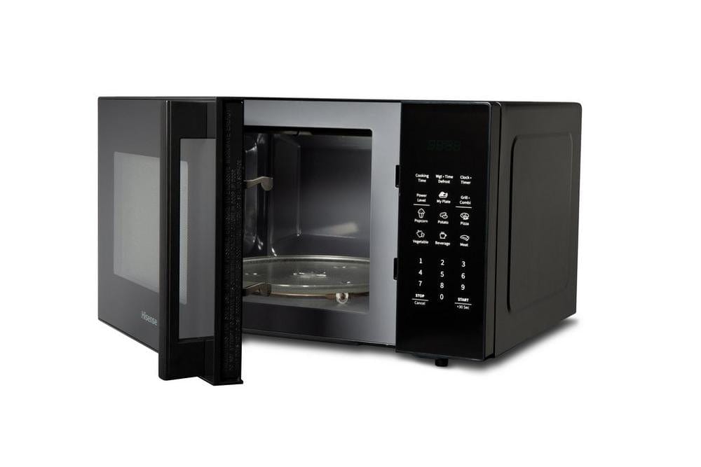 Hisense H28MOBS8HGUK 900W 28L Freestanding Microwave with Grill Black | Atlantic Electrics