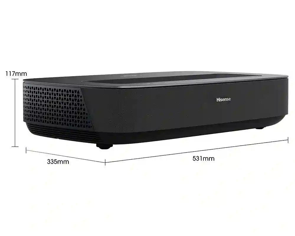 Hisense PL1TUKSE Ultra Short Throw 4K Smart Laser Cinema Projector - Black - Atlantic Electrics - 40452162322655 