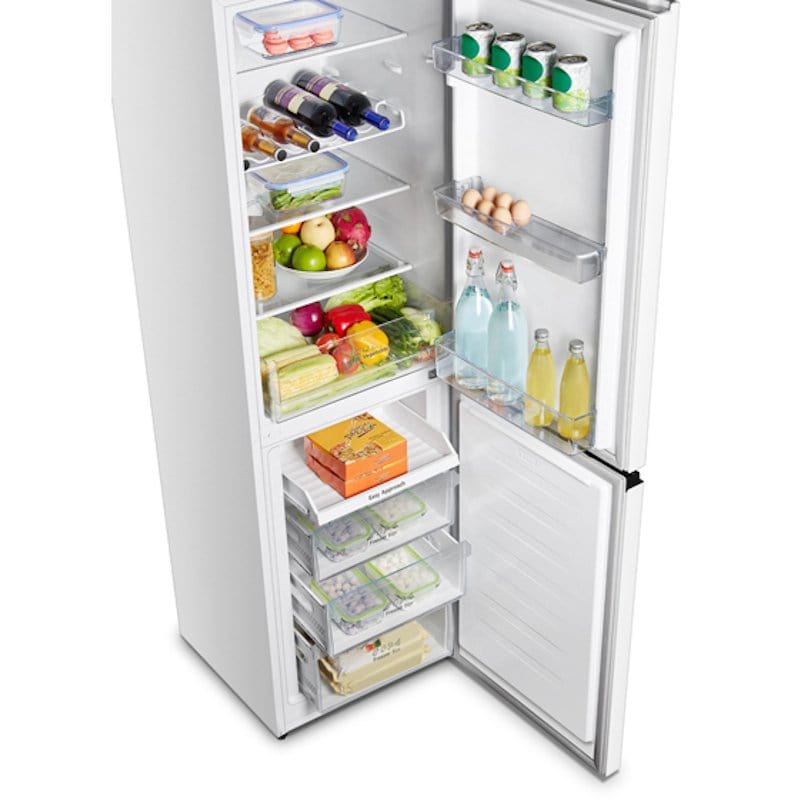 Hisense RB327N4BWE 55cm 60/40 Frost Free Fridge Freezer White | Atlantic Electrics - 39477897396447 