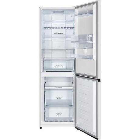 Hisense RB390N4WWE 59.5cm 70/30 Split - Total No Frost Fridge Freezer - White | Atlantic Electrics - 40917044265183 
