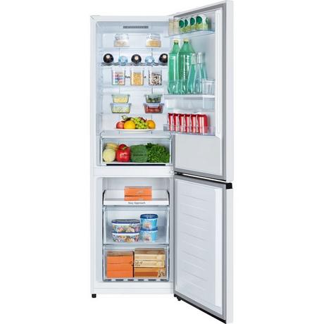 Hisense RB390N4WWE 59.5cm 70/30 Split - Total No Frost Fridge Freezer - White | Atlantic Electrics - 40917044297951 