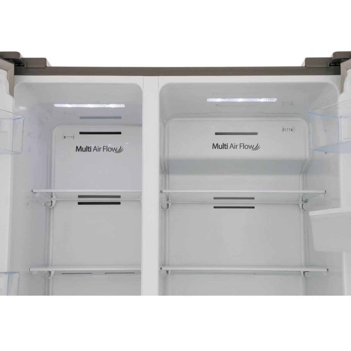 Hisense RS741N4WC11 non-plumbed American Style Fridge Freezer - Stainless Steel | Atlantic Electrics