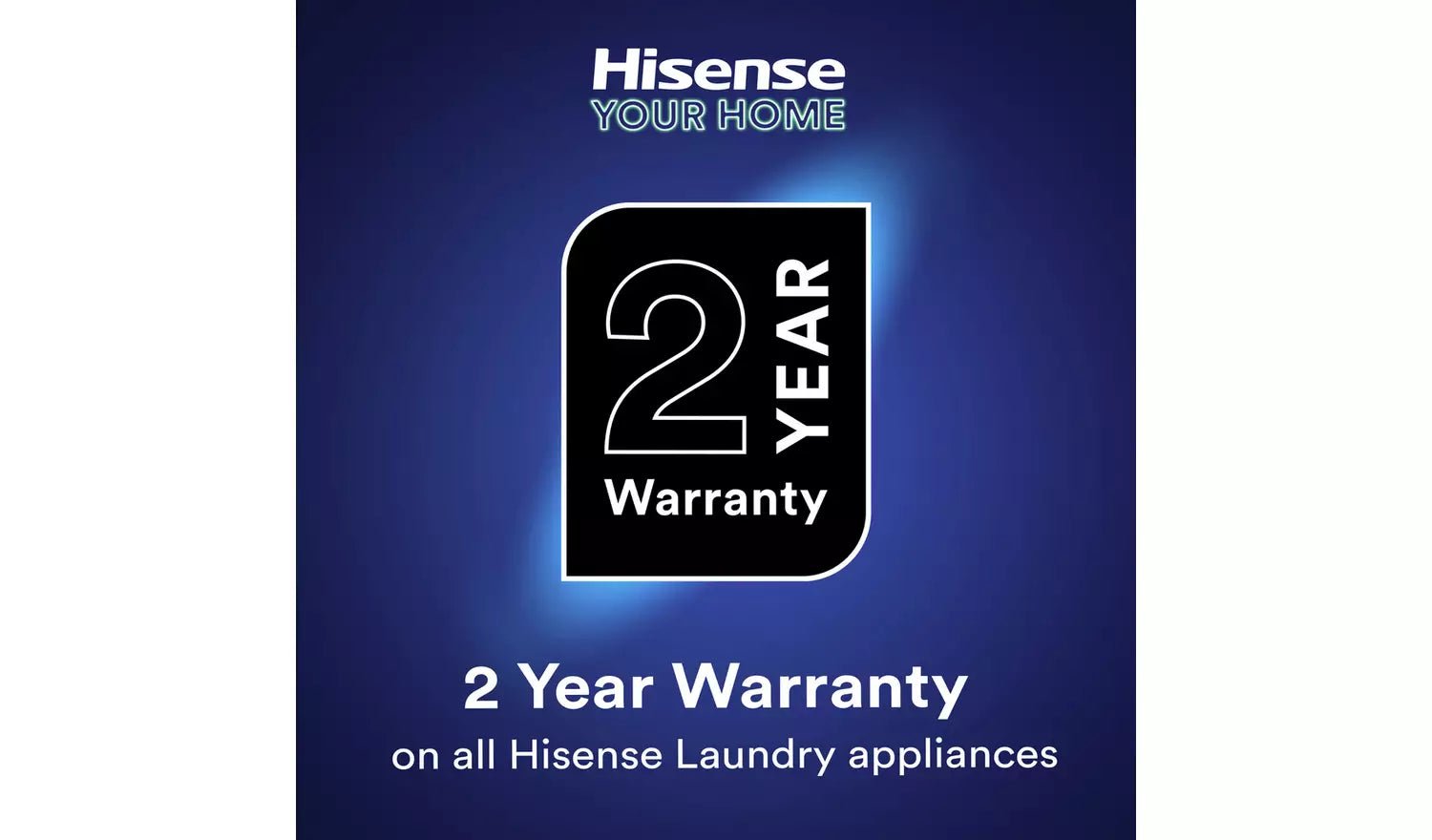 Hisense WFQY1014EVJM 10Kg Washing Machine with 1400 rpm White | Atlantic Electrics