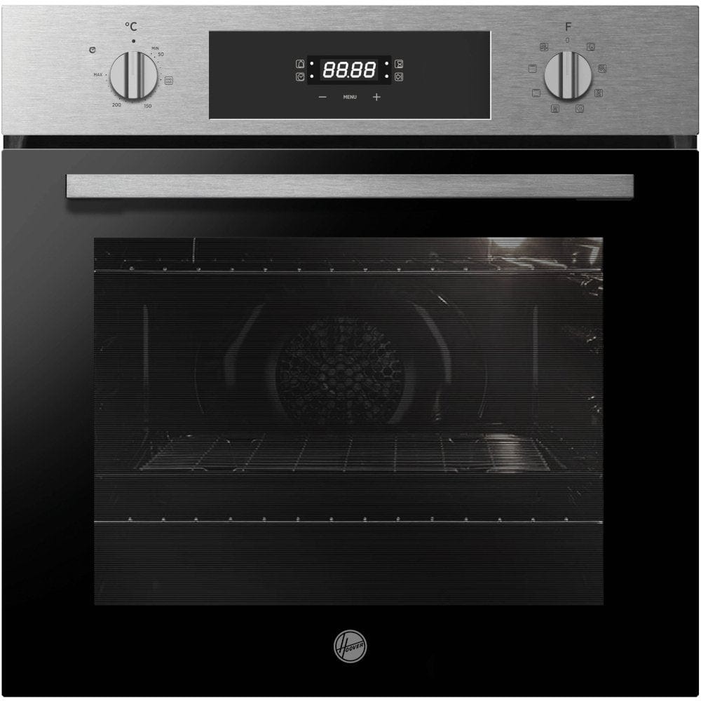 Hoover HOC3B3058IN 65L Multifunction Single Built In Oven 8 Function Stainless Steel | Atlantic Electrics - 39477898805471 