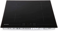 Thumbnail Hoover HH64DB3T 60cm Four Zone Ceramic Hob With Double Zone - 39477903065311