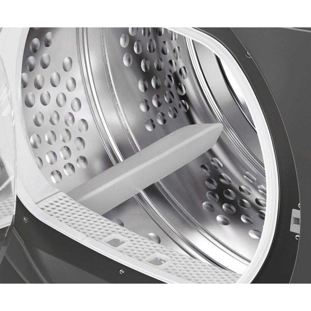 Hoover HLEC8TRGR 8KG Condenser Tumble Dryer Graphite | Atlantic Electrics - 39477903392991 