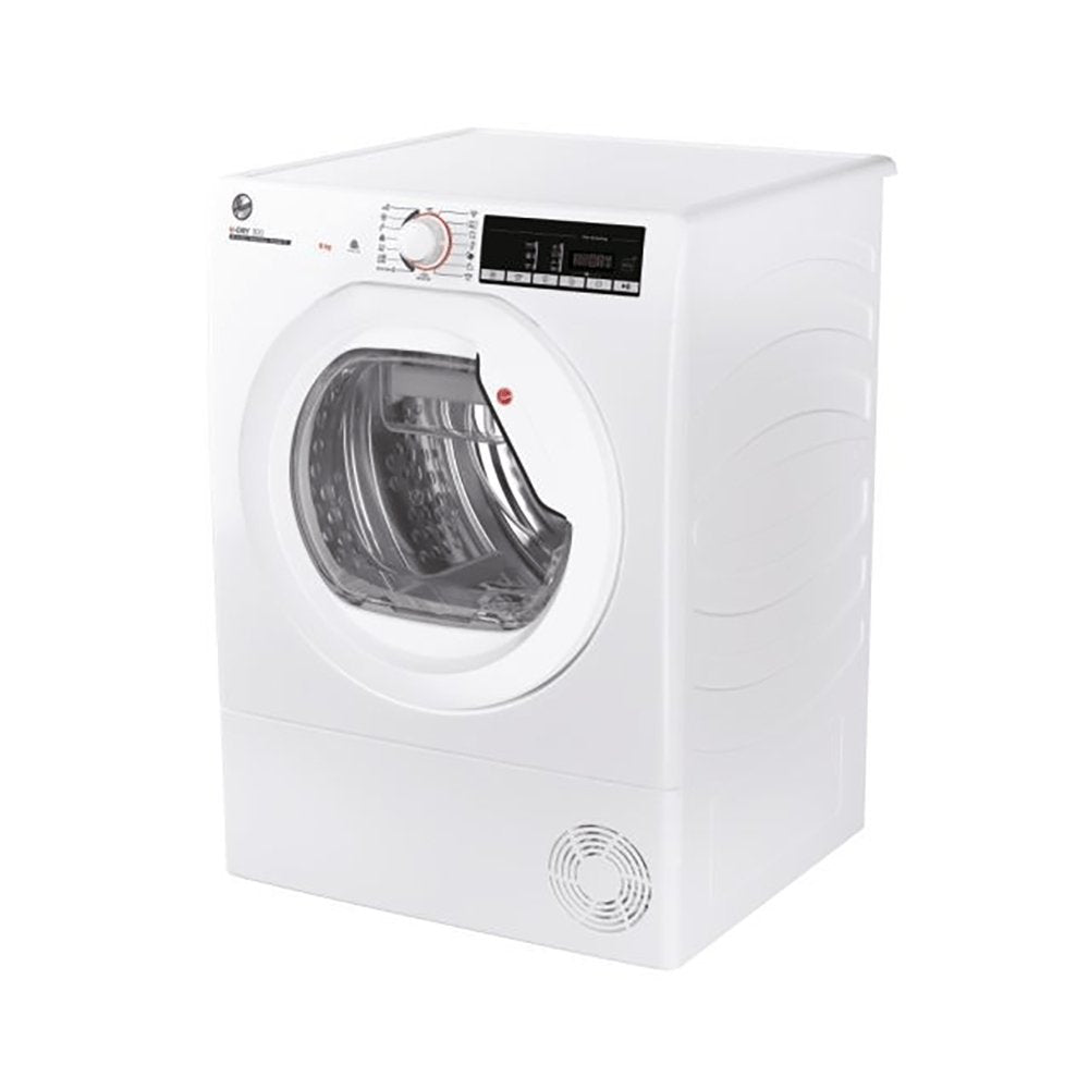 Hoover HLEH8A2TE 8kg Heat Pump Tumble Dryer White | Atlantic Electrics - 39477904703711 