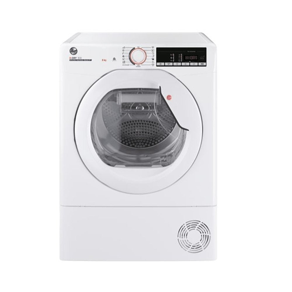 Hoover HLEH8A2TE 8kg Heat Pump Tumble Dryer White | Atlantic Electrics