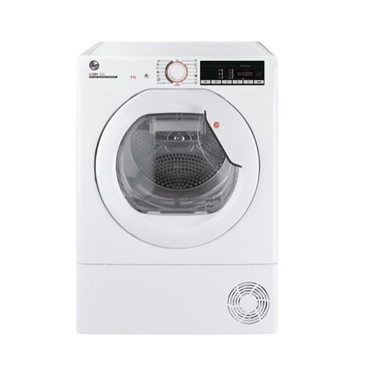 Hoover HLEH8A2TE 8kg Heat Pump Tumble Dryer White | Atlantic Electrics