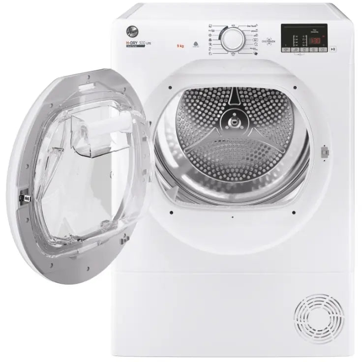 Hoover HLEH9A2DE 9kg Wifi Heat Pump Condenser Dryer in White | Atlantic Electrics - 40460695863519 