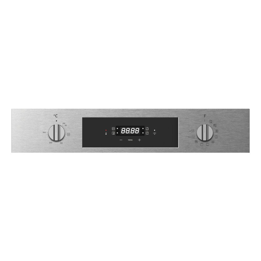 Hoover HOC3B3058IN 65L Multifunction Single Built In Oven 8 Function Stainless Steel | Atlantic Electrics - 40639548162271 