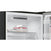 Thumbnail Hoover HVT3CLFCKIHB 54.5cm Static Fridge Freezer Black | Atlantic Electrics- 39477905293535