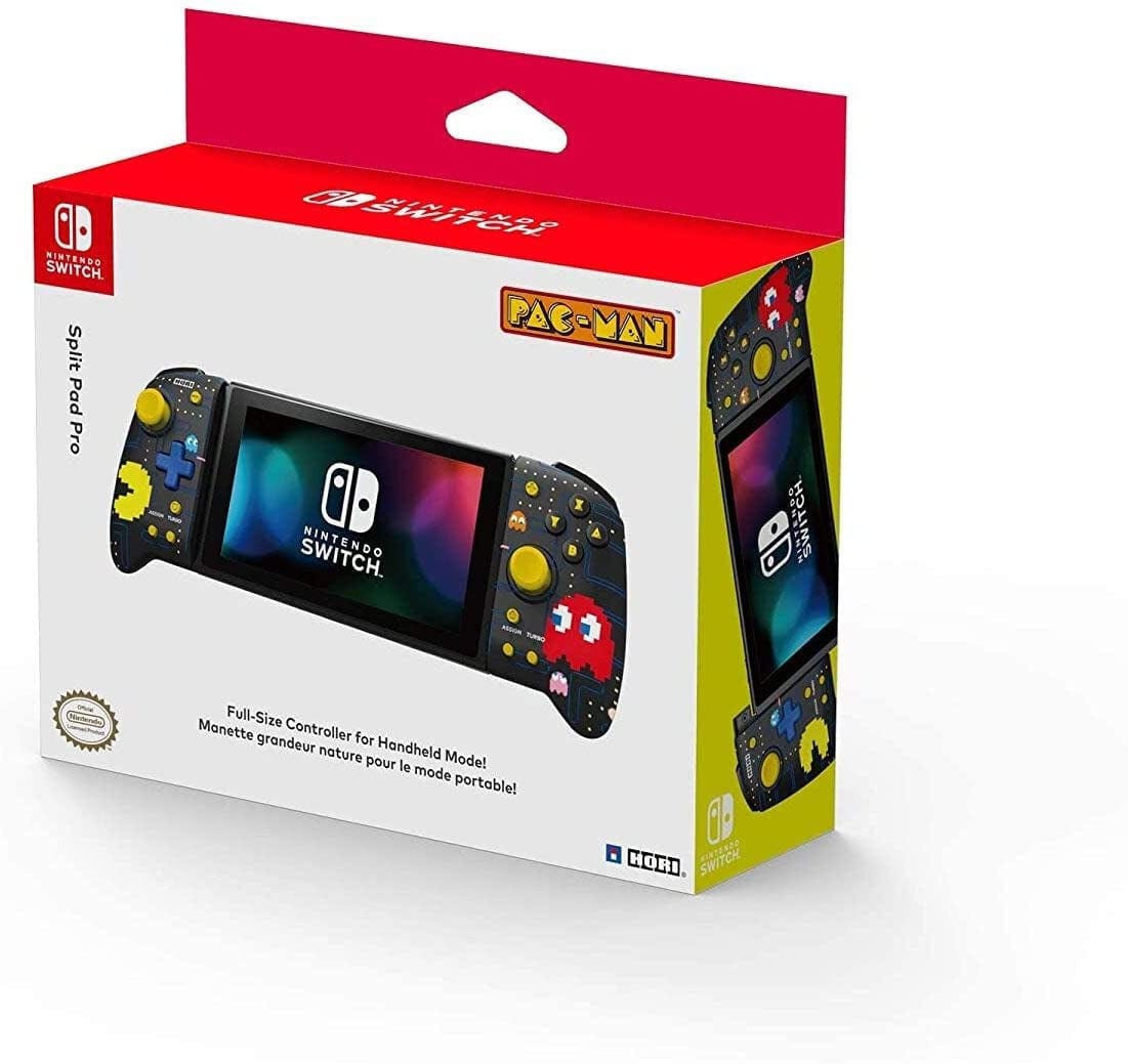 Hori Nintendo Switch Split Pad Pro (Pac-Man) Ergonomic Controller for Switch Handheld Model | Atlantic Electrics