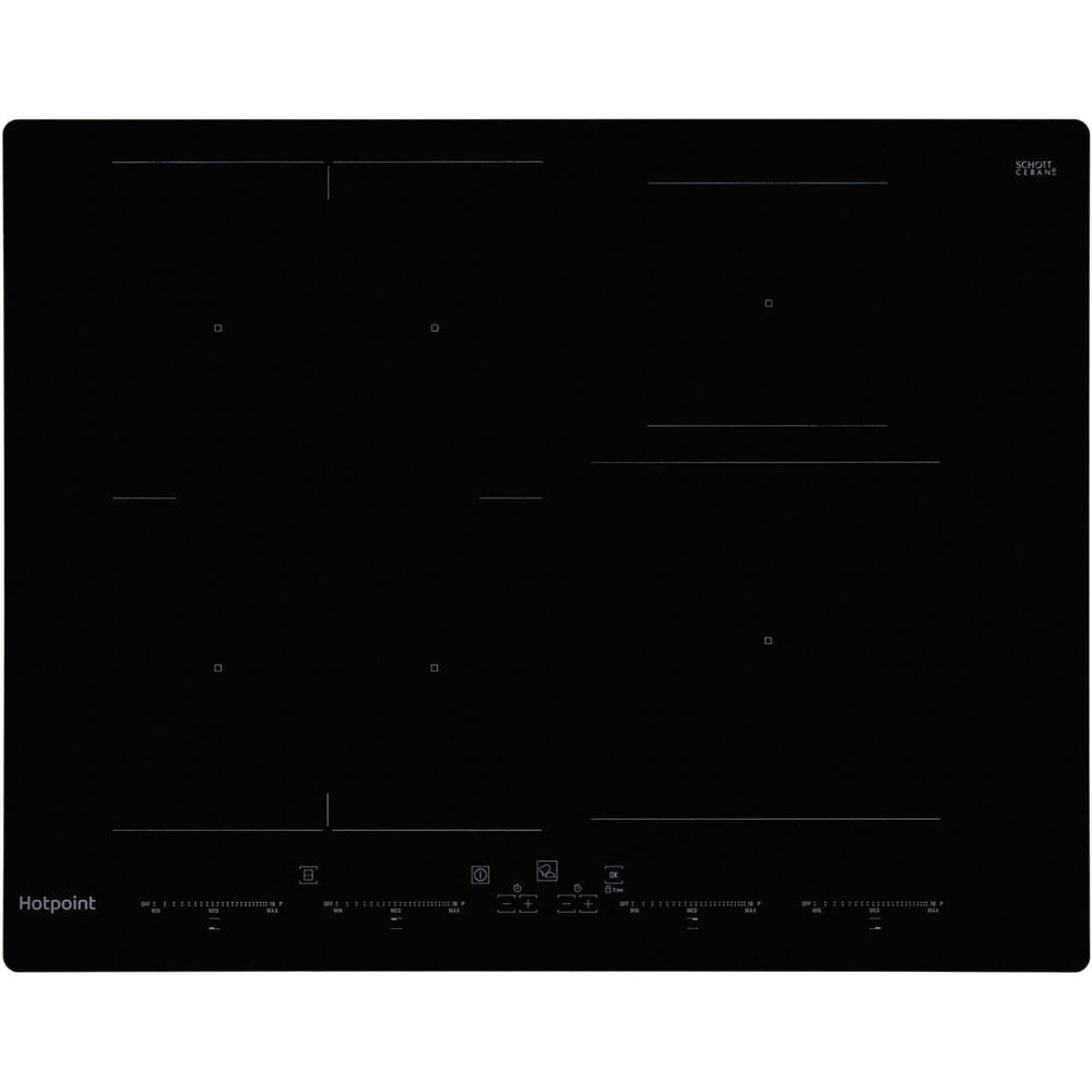 Hotpoint ACO654NE Active Cook Touch Control Induction Hob With Flexi Pro - Black | Atlantic Electrics - 39477910012127 