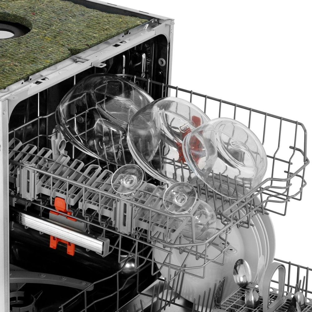 Hotpoint Aquarius HBC2B19XUK Semi Integrated Standard Dishwasher - Stainless Steel Control Panel with Fixed Door Fixing Kit - Atlantic Electrics - 39477913649375 