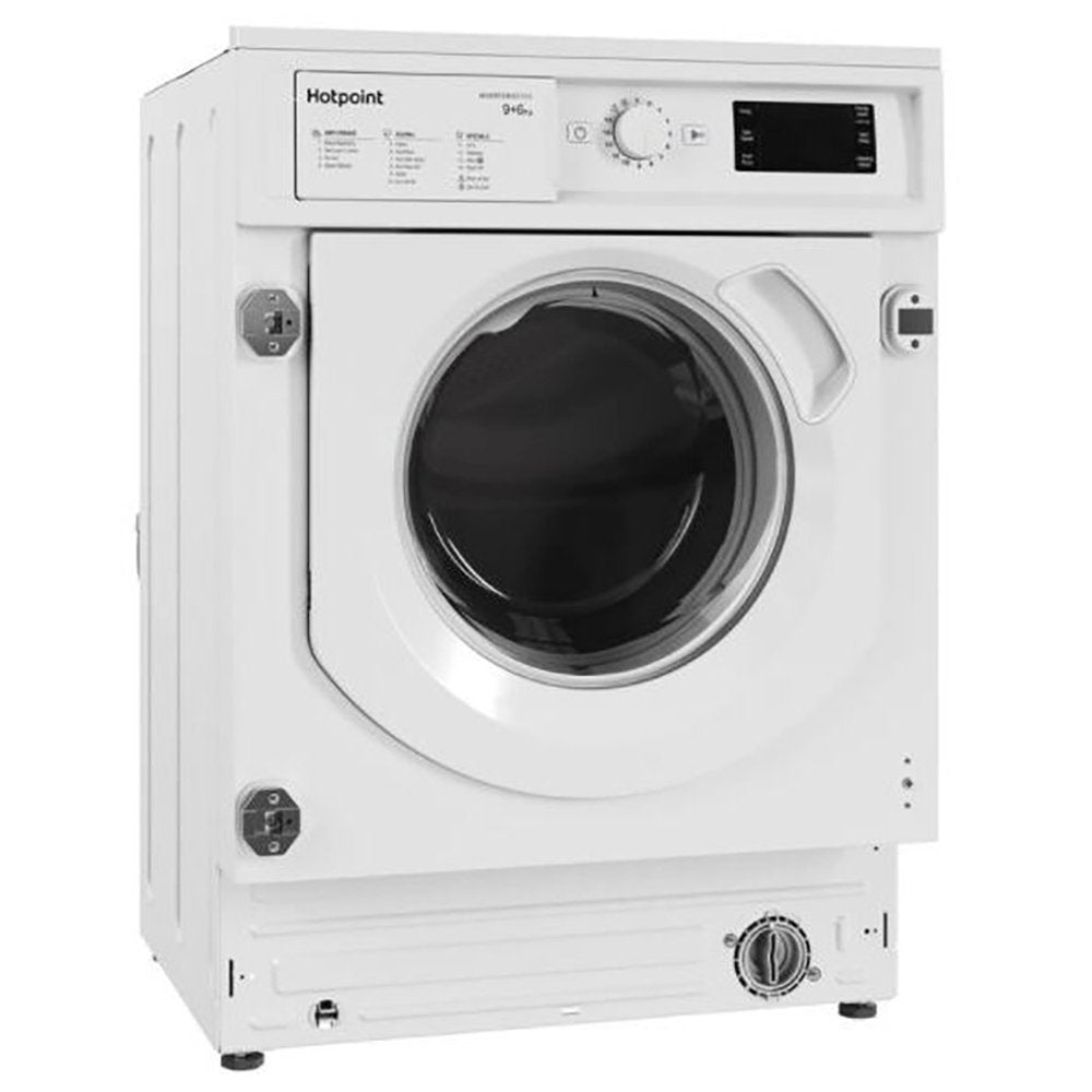 Hotpoint BIWDHG961484 9kg Wash 6kg Dry Integrated Washer Dryer With Quiet Inverter Motor - Atlantic Electrics - 39477907226847 