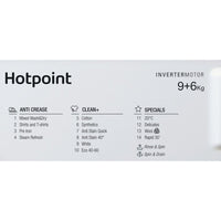 Thumbnail Hotpoint BIWDHG961485UK Integrated 9Kg / 6Kg Washer Dryer with 1400 rpm - 40338604032223