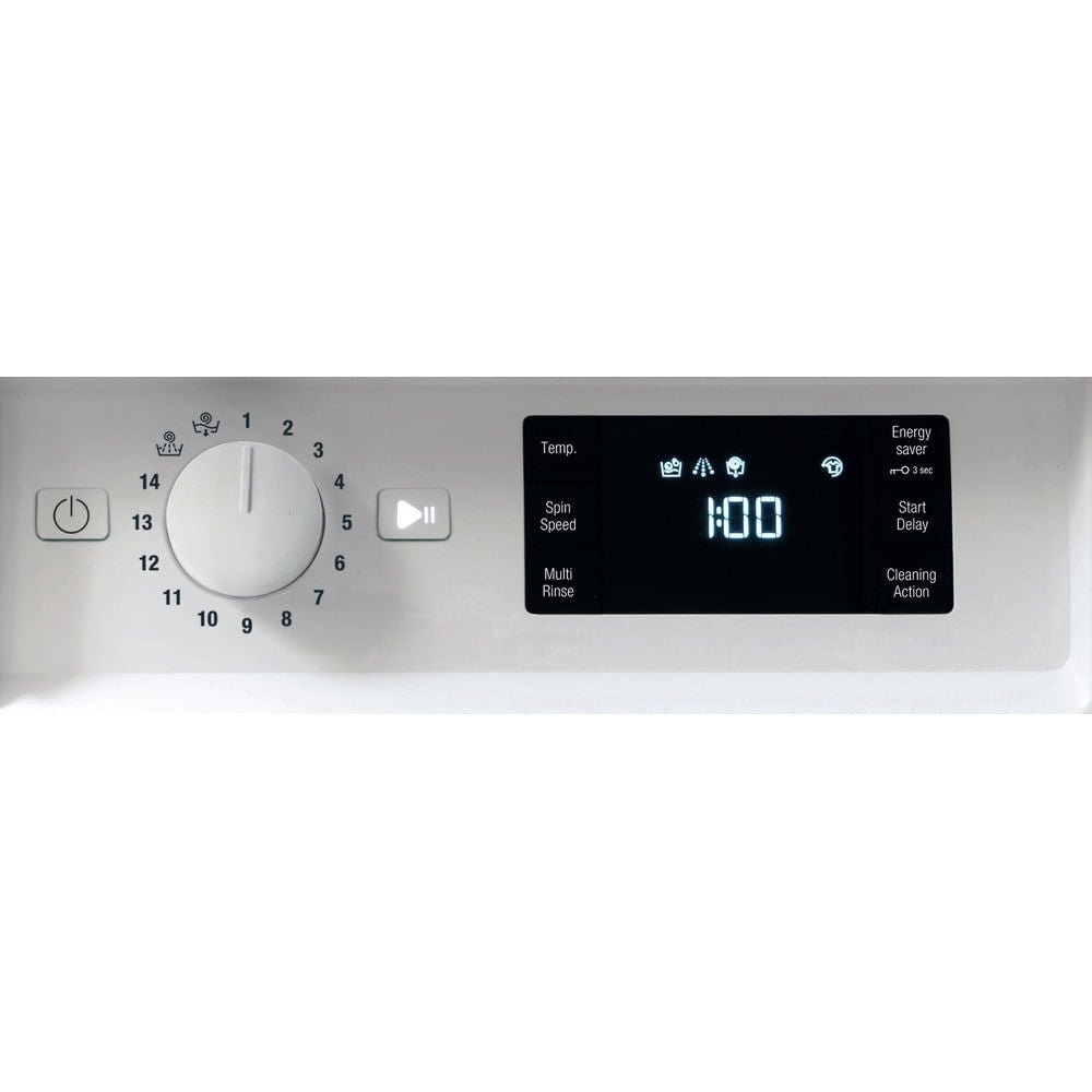 Hotpoint BIWMHG71483UKN 7kg 1400rpm Integrated Washing Machine - White | Atlantic Electrics - 40639552291039 