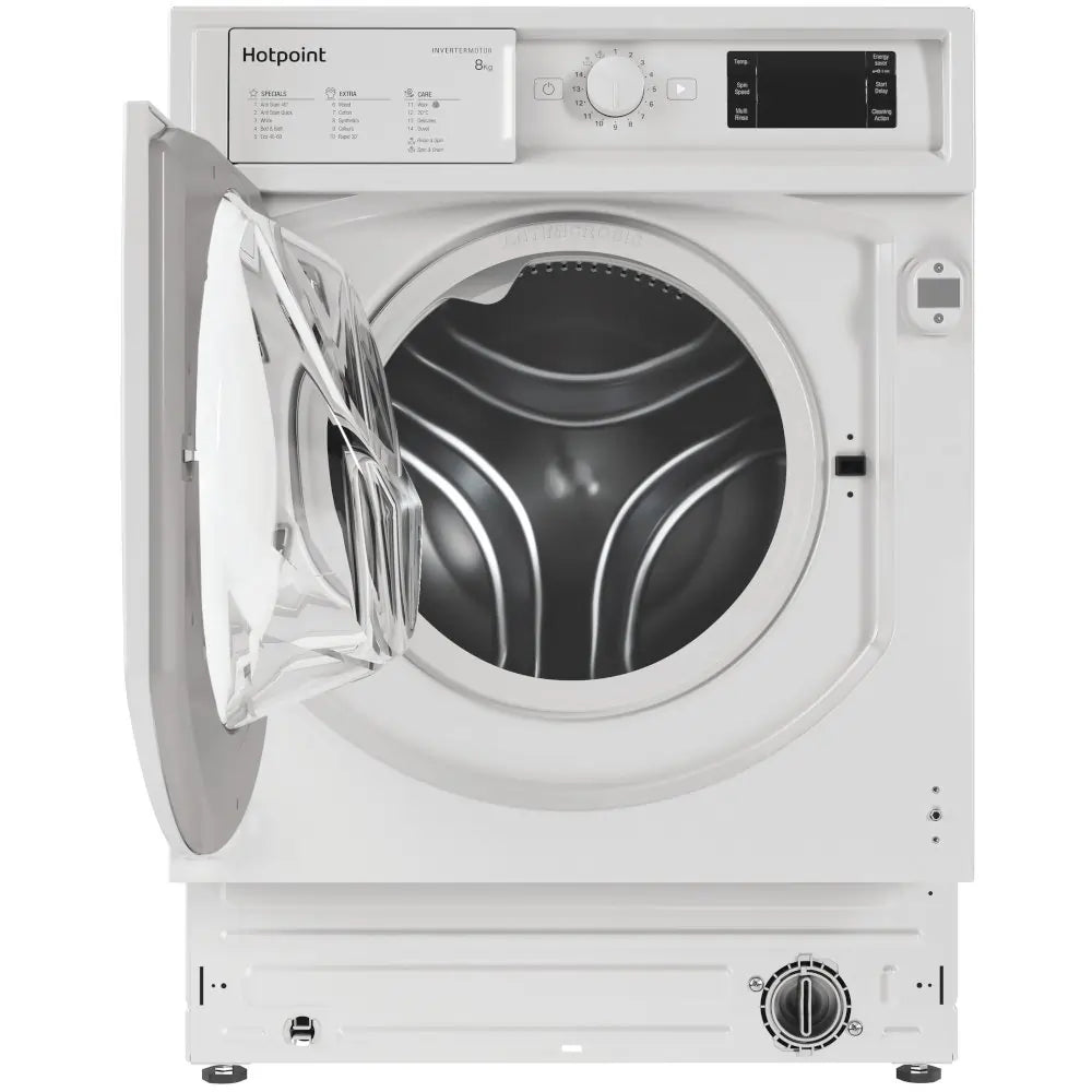 Hotpoint BIWMHG81485UK 8kg 1400rpm Integrated Washing Machine - Atlantic Electrics - 40338603671775 