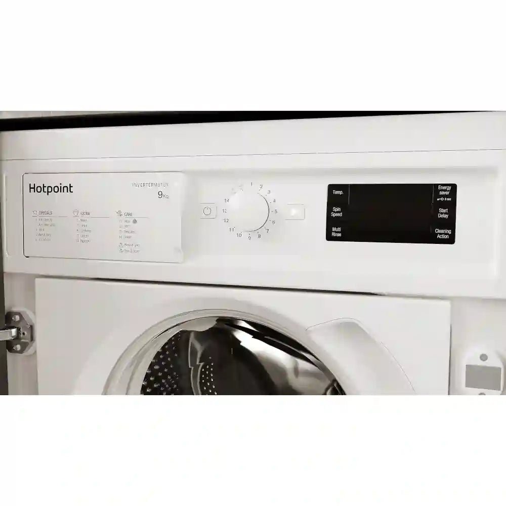 Hotpoint BIWMHG91485UK Integrated Washing Machine 9Kg 1400 rpm - White - Atlantic Electrics - 40556246630623 