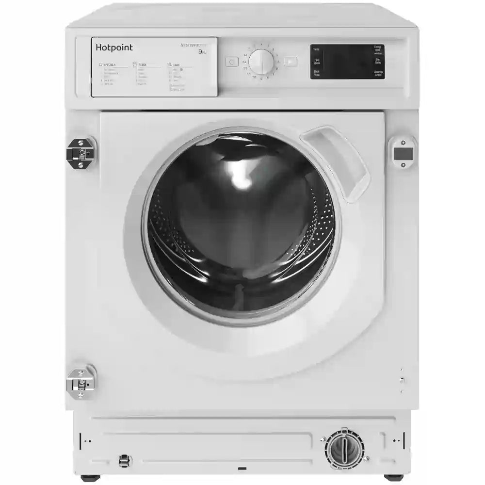 Hotpoint BIWMHG91485UK Integrated Washing Machine 9Kg 1400 rpm - White - Atlantic Electrics - 40556246499551 