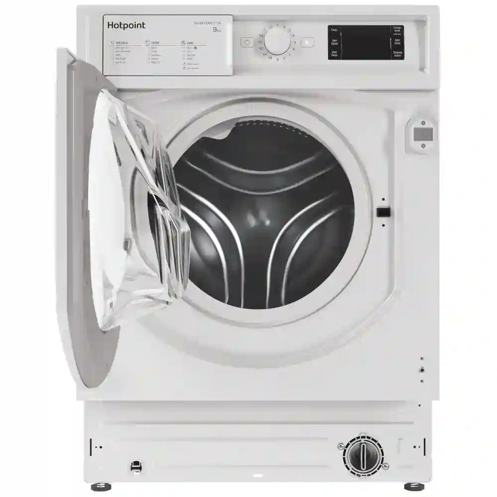 Hotpoint BIWMHG91485UK Integrated Washing Machine 9Kg 1400 rpm - White | Atlantic Electrics - 40556246565087 