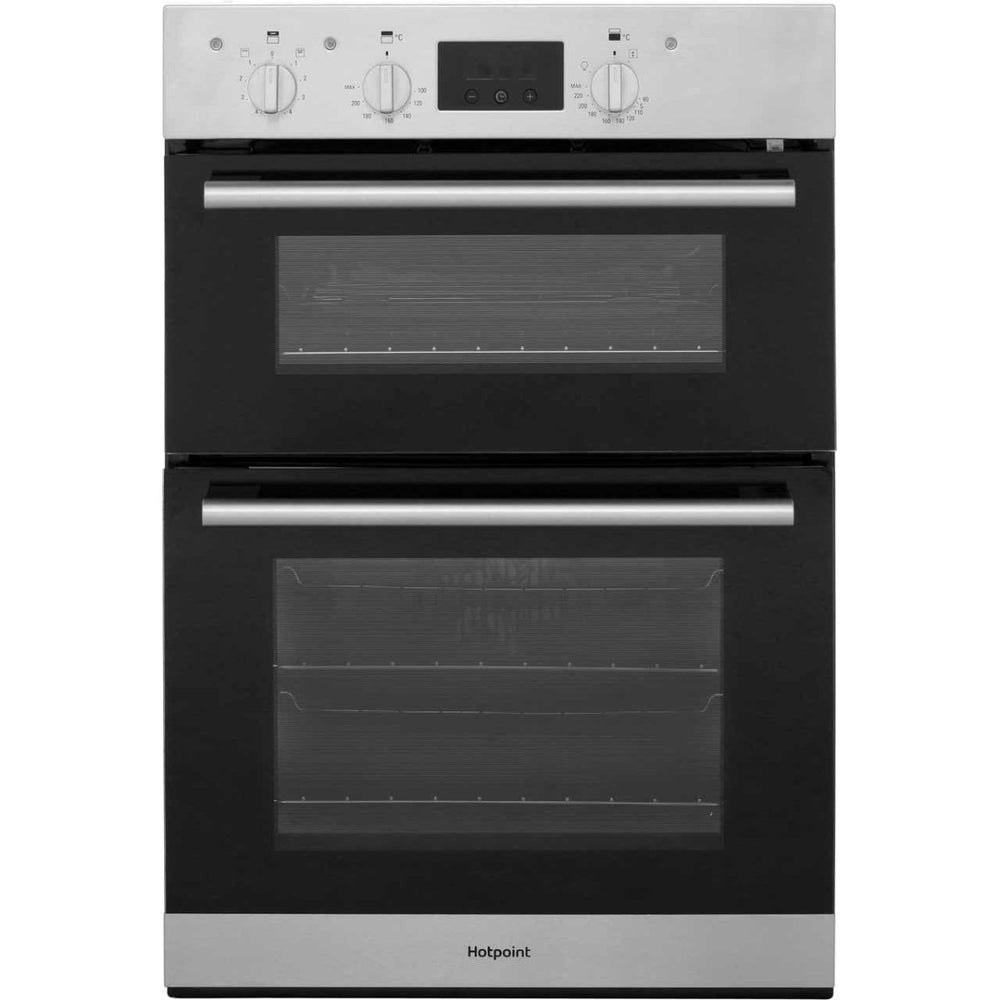 Hotpoint Class 2 DD2540IX Built In Electric Double Oven - Stainless Steel - A/A Rated | Atlantic Electrics - 39477912240351 