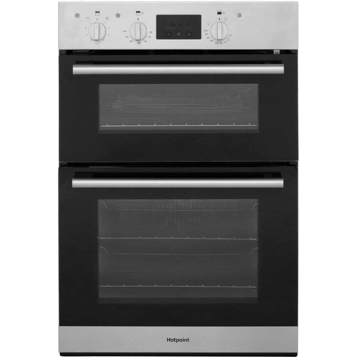 Hotpoint Class 2 DD2540IX Built In Electric Double Oven - Stainless Steel - A/A Rated - Atlantic Electrics