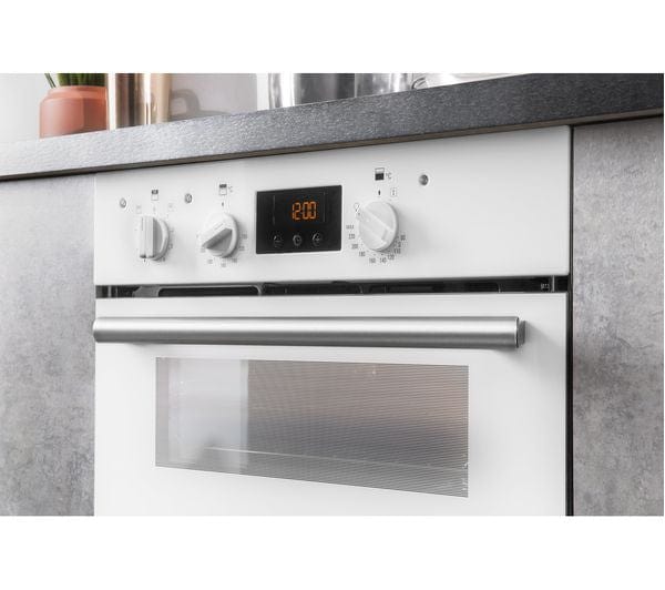Hotpoint Class 2 DU2540WH Built Under Double Oven With Feet - White - Atlantic Electrics - 39477915156703 