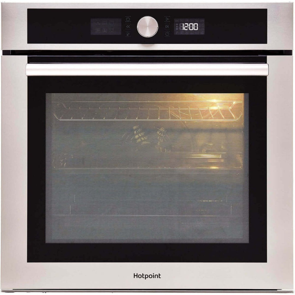 Hotpoint Class 4 SI4854HIX Built In Electric Single Oven-Stainless Steel-A+ Rated - Atlantic Electrics - 39477913157855 