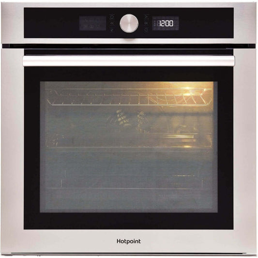 Hotpoint Class 4 SI4854HIX Built In Electric Single Oven-Stainless Steel-A+ Rated | Atlantic Electrics