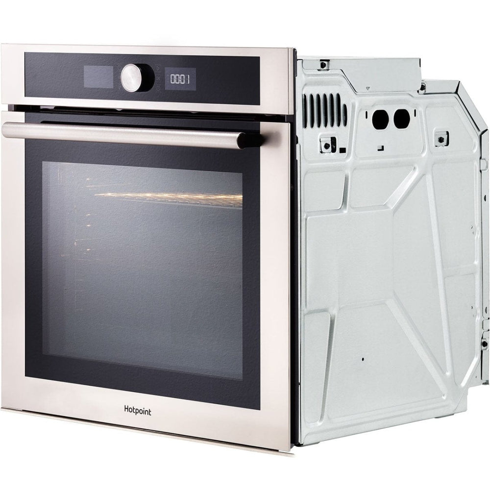 Hotpoint Class 4 SI4854HIX Built In Electric Single Oven-Stainless Steel-A+ Rated | Atlantic Electrics - 39477913256159 