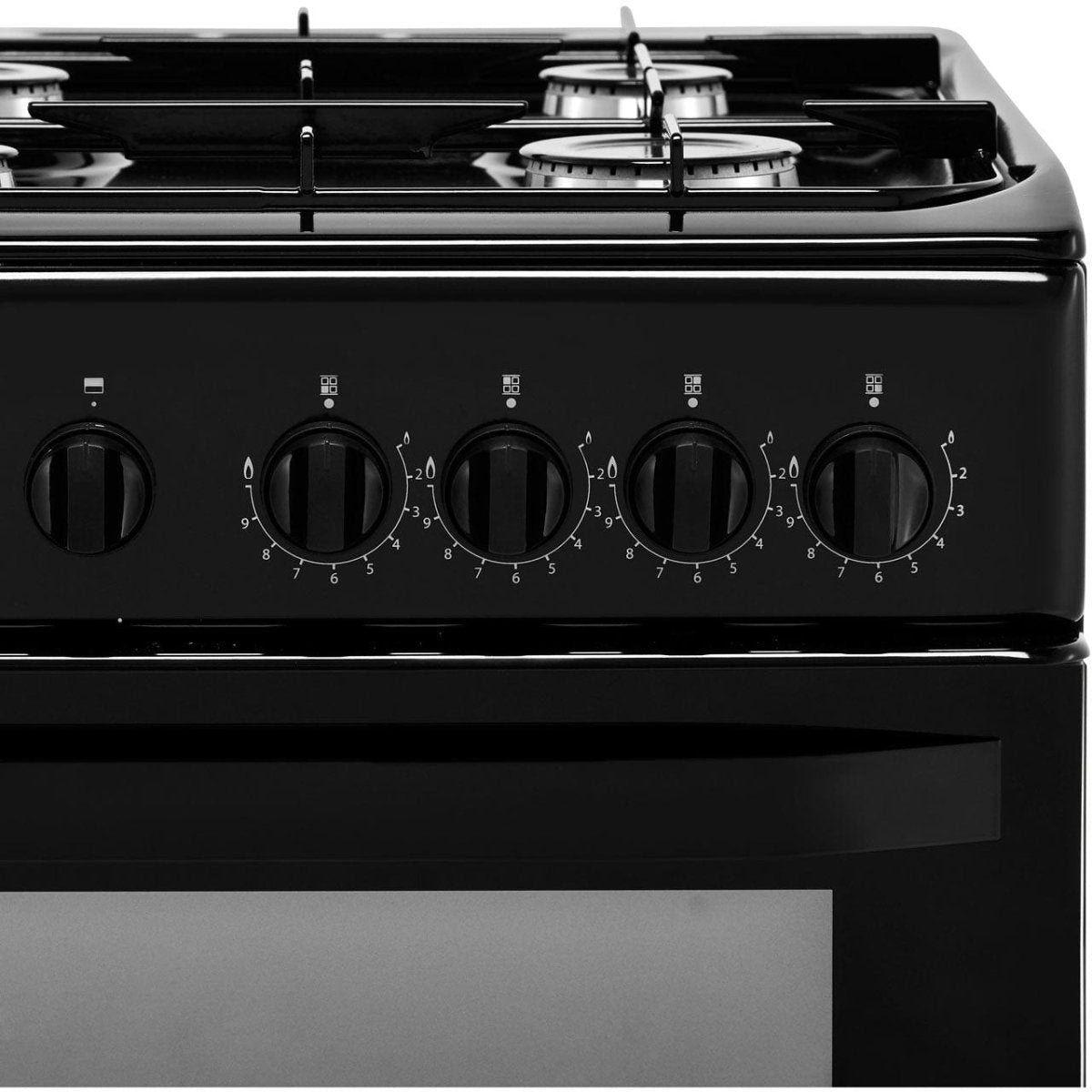 Hotpoint Cloe HD5G00KCW 50cm Gas Cooker with Full Width Gas Grill - White | Atlantic Electrics