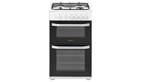 Thumbnail Hotpoint Cloe HD5G00KCW 50cm Gas Cooker with Full Width Gas Grill - 39477915222239