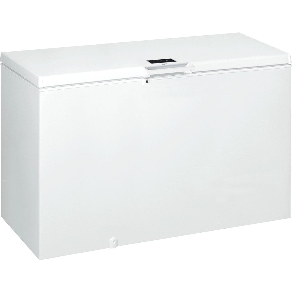 Hotpoint CS1A400HFMFA 390L Low Frost Chest Freezer 141cm Wide - White - Atlantic Electrics - 39477914206431 