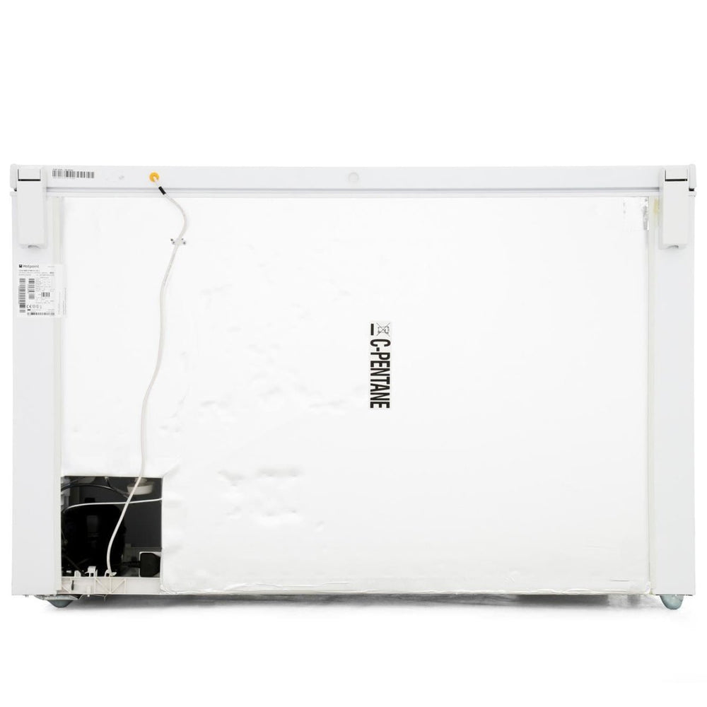 Hotpoint CS1A400HFMFA 390L Low Frost Chest Freezer 141cm Wide - White - Atlantic Electrics - 39477914239199 