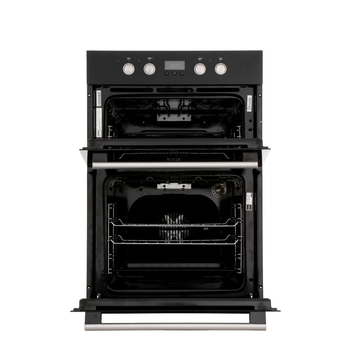 Hotpoint DD2844CBL Built In Electric Double Oven in Black | Atlantic Electrics
