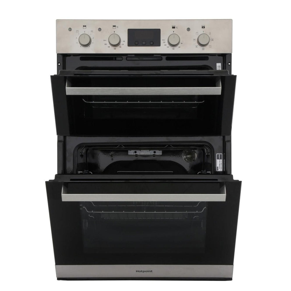 Hotpoint DKD3841IX Multifunction Electric Built In Double Oven - Stainless Steel - Atlantic Electrics - 39477918007519 