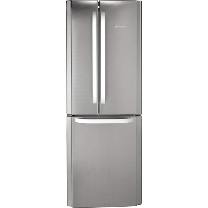 Hotpoint FFU3DX Technology Frost Free 60-40 Freestanding Fridge Freezer With French-style Doors - Inox Stainless Steel - Atlantic Electrics - 39477918073055 