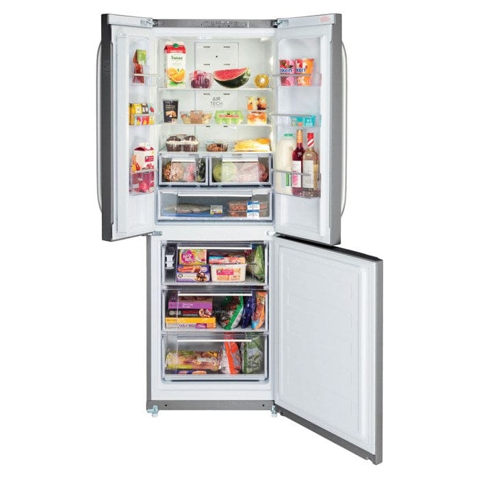 Hotpoint FFU3DX Technology Frost Free 60-40 Freestanding Fridge Freezer With French-style Doors - Inox Stainless Steel - Atlantic Electrics - 39477918138591 