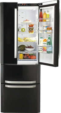 Thumbnail Hotpoint FFU4DK Quadrio 70cm Frost Free Freestanding Fridge Freezer - 39477919088863