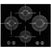 Thumbnail HOTPOINT FTGHG641DHBK 60cm Four Burner Gas- 39477919547615