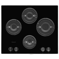Thumbnail HOTPOINT FTGHG641DHBK 60cm Four Burner Gas- 39477919613151