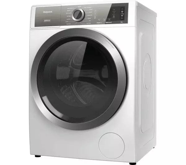 Hotpoint GentlePower H8W946WBUK 9Kg Washing Machine with 1400 rpm - White - A Rated | Atlantic Electrics